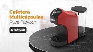 Cafetera Multicápsulas 3 en 1 Pure Flavour QTCMC50 | Como utilizarla