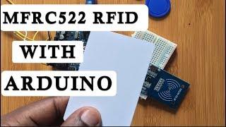 MFRC522 RFID MODULE INTERFACING WITH ARDUINO