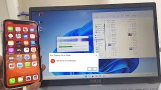 Fix iPhone Error “The device is unreachable” while copying (Fix iPhone Copy & Paste Error in PC)