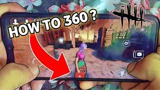 360 DBD MOBILE (Handcam) | Tutorial for 360 and Counter