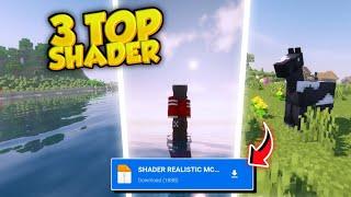 Top 3 Shader mcpe 1 17 realistic dan no lag Shader untuk survival   keren dan ringan