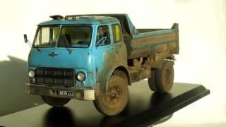 МаЗ-503А 1/43 (в будущем обзоре) MAZ-503A car model 1/43