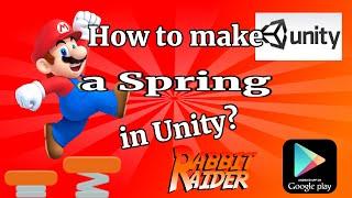 Unity 2D: how to make a jump pad or a Spring or Trampoline like Mario