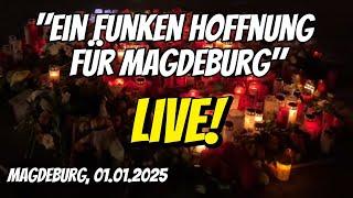 LIVE ️ MAGDEBURG! Bauern & Traktoren  Lichterfahrt 2025 LSV Anschlag auf Weihnachtsmarkt Domplatz