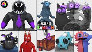 ESCULPIENDO a TODOS los PERSONAJES de GARTEN OF BANBAN 6 (Nanny, Sir Dadadoo, Banban) | PlastiVerse