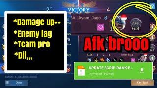 UPDATE !! APK RANK BOSTER MOBILE LEGENS VIP TERBARU !! ENEMY LAG