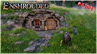 Enshrouded: Building a Small & Cozy Hobbit House!