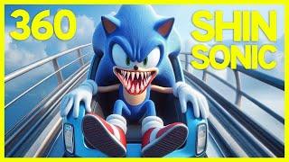 Crazy Shin Sonic roller coaster  360 도 롤러코스터 탐험 ジェットコースター