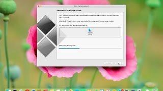 How to remove Windows and bootcamp partition on your Mac (Mac OS Sierra)