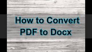 Stupidly Easy Way to Convert PDF to Word (No software needed)