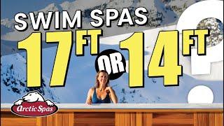 17’ Swim Spa vs a 14’ Swim Spa