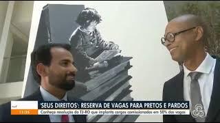 Histórias dos novos juízes Robson José dos Santos e Eliezer Nunes Barros são destaque na TV