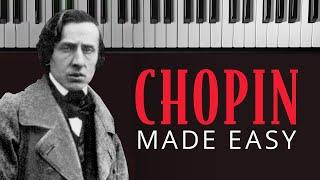 3 Easy Chopin Pieces For Beginners (Classical Piano Lesson)