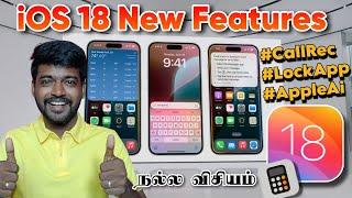 Apple ios 18 new features & eligible device  apple intelligents  watch & Tab os  candid chandru