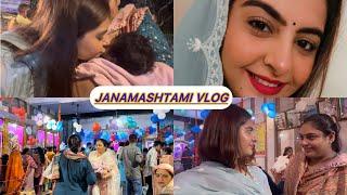 Janamashtami Celebration  | Family Vlog | fun | Celebration | MandirVlog | Janamashtami Vlog|