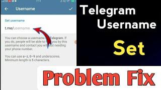 How To Set Telegram Username On Android | TAMIL REK