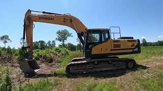 Last Job For The Hyundai 330! Lets Dig A Small Pond