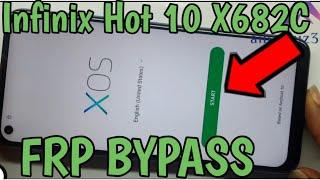 Infinix Hot 10 Frp Bypass or Google Account Lock Android 10  Infinix Hot 10 X682C Frp Bypass