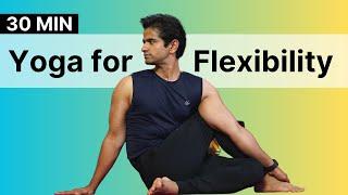 30 min Yoga For Flexibility | Yoga Stretch | @YogawithNaveen