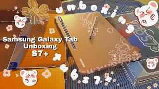 Galaxy Tab S7 plus Unboxing | WiFi 6GB Mystic Bronze 