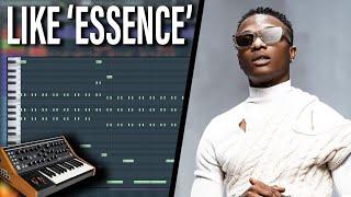 How to Make a Type Beat Like 'ESSENCE' from Wizkid | Afrobeats Tutorial FL Studio