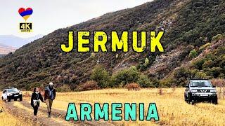 Jermuk Armenia   Road Trip Through Vardenyats Pass, Hiking to Jermuk Hot Springs  [Armenia 4K]