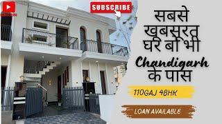 Corner Spanish Villa 110Gaj 4BHK For Sale @Sector 125, Near Chandigarh ️9318577888