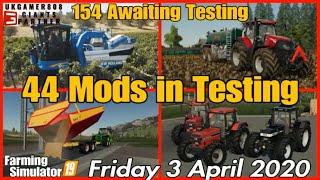 Giants Mods in Testing list & Modhub update farming simulator 19