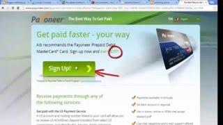 Get FREE Payoneer MasterCard With $25 Bonus