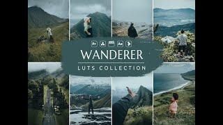 Wanderer Video LUTs | Adventure Preset | Influencer LUTs | Blue Preset | Video Preset | VN LUT