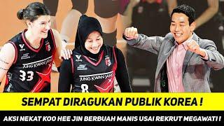 SEMPAT TUAI KRITIK PEDAS K-NETZMEGAWATI SELAMATKAN NAMA BAIK KO HEE JIN, UNJUK KUALITAS DI V-LEAGUE