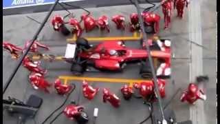 F1 Pit Stops 1950 vs 2013: Quick Changeover / SMED