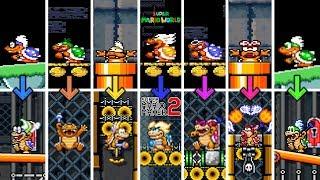 Super Mario World Koopaling Boss Rush in Super Mario Maker 2