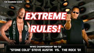 WWE 2k25 - Stone Cold Steve Austin vs The Rock for the WWE Championship EXTRME RULES!