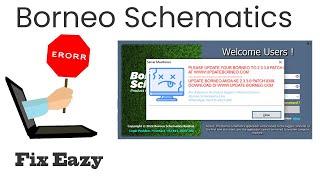 Borneo Schematics Error Fix Eazy