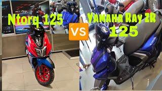 Yamaha Ray ZR 125  ntorq 125 confusion booking kaun sa Lena chahie