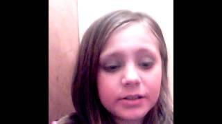 Ella Nicholson singing let it go from demi lavarto