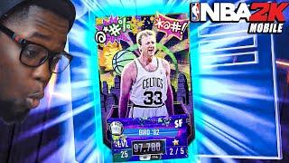 I Pulled Obsidian TRASH TALKERS Larry Bird in NBA 2K MOBILE!