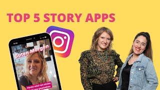 TOP 5 INSTAGRAM STORY APPS (STORY HACKS + TIPPS)