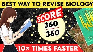 The best way to revise Biology for NEET 2022 | 10× times faster  | NEET MASTER