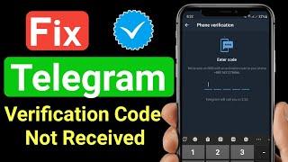 How To Fix Telegram Verification / Confirmation Code Not Receiving Problem