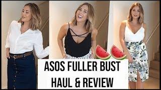 ASOS Fuller Bust Review - Curvy Try On Haul and Lookbook | Size 12-14 DD+ | xameliax