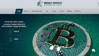 WolfInvest - HYIP - PAYING 40%-2000%??