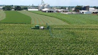 Running Down Corn & 3rd Crop Hay Harvest