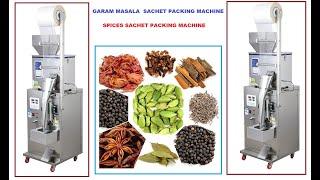 Garam Masala Sachet packing machine | Spices Sachet packing machine | Spices packaging machine