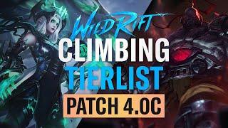 BEST Champions Tier List for Beginners | Patch 4.0C | RiftGuides | WildRift