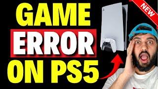 How to Fix Game Error on PS5 [ All in One Solution for all PS5 Errors ]