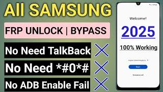 All SAMSUNG FRP BYPASS 2024 ANDROID 11-12-13-14 Latest Security || No Need TalkBack - No Need PC