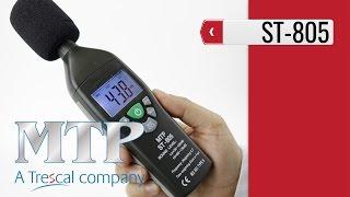 MTP ST-805 Sound Level Meter (product video presentation)