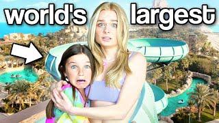 SURVIVING the WORLD’S LARGEST WATERPARK in Dubai! | Family Fizz